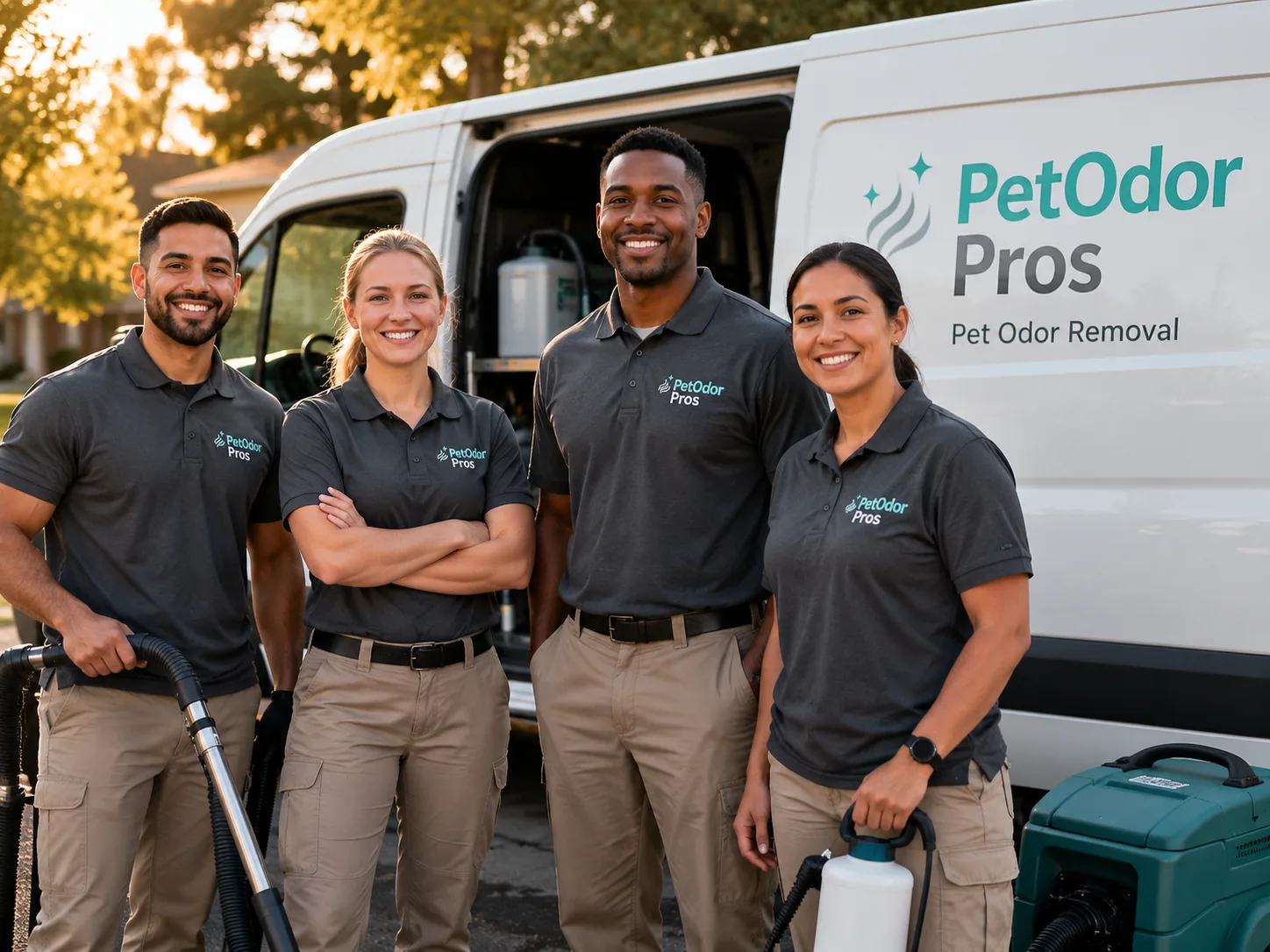 Pet Odor Removal team serving Chester, AR